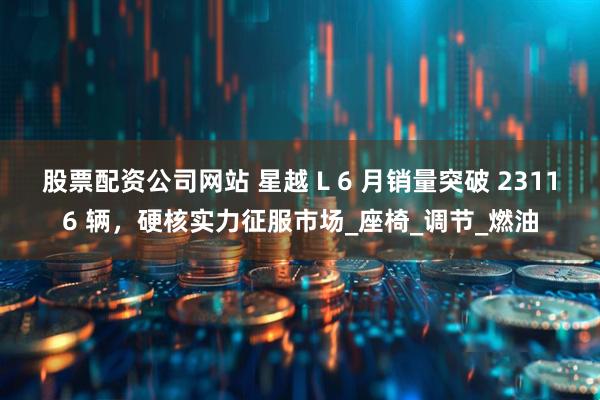 股票配资公司网站 星越 L 6 月销量突破 23116 辆，硬核实力征服市场_座椅_调节_燃油